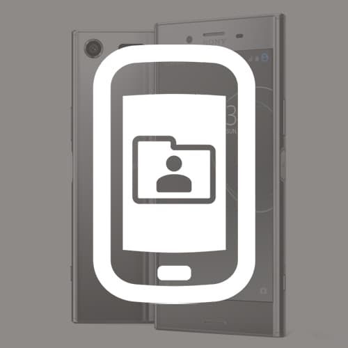 Сохранение данных / контактов Sony Xperia XZ Premium